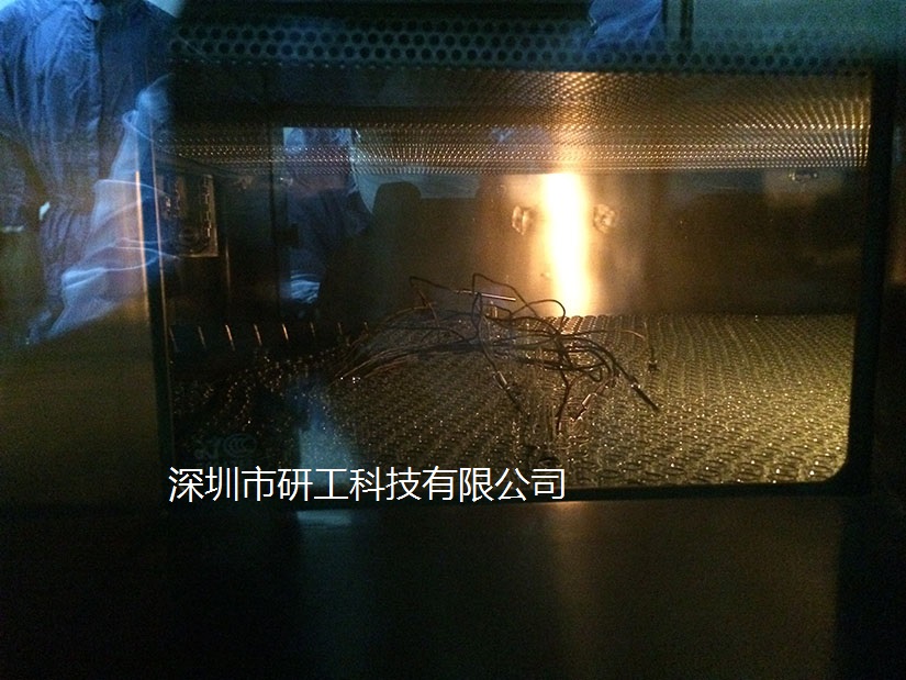 干熱烘箱溫度驗證現(xiàn)場圖1 
