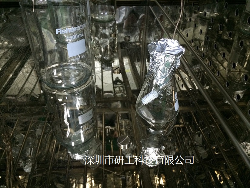 干熱烘箱溫度驗證現(xiàn)場圖2 